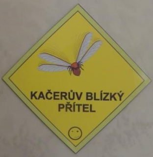 Geocaching přívěsek - komár