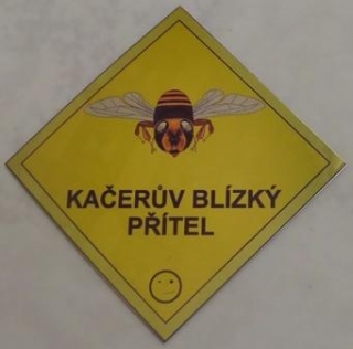 Geocaching přívěsek - včela